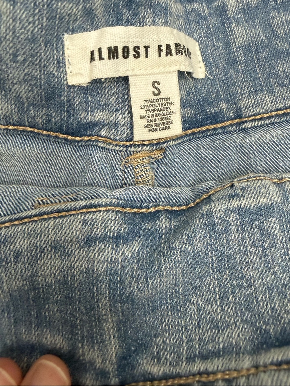 Low rise mini Skort from Almost Famous Back to School/Fall/Coquette size Sm - Picture 3 of 7
